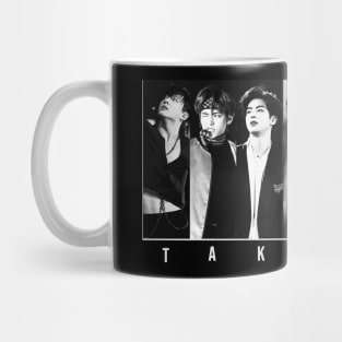 BTS Take two OT7 , front printed (Dark theme) Mug